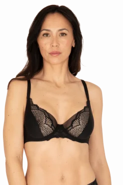Soutien-gorge à armatures Idylle - Noir