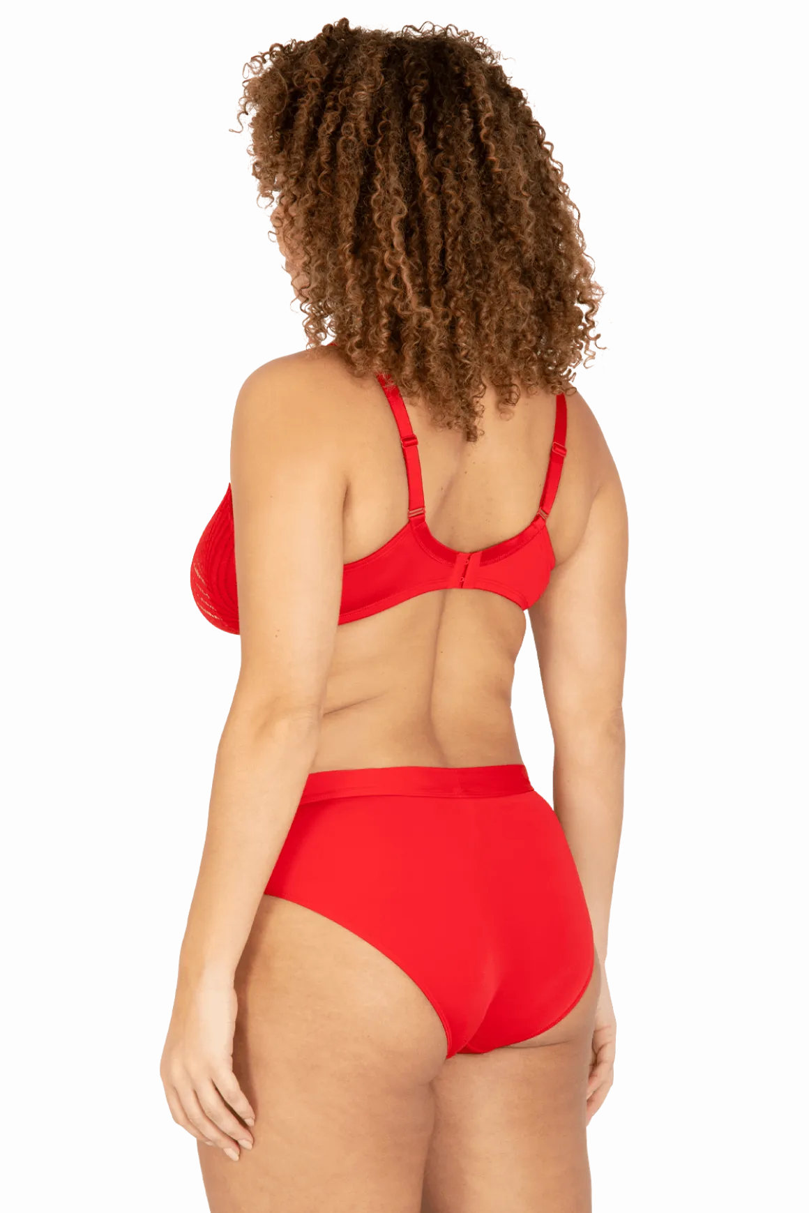 Soutien-gorge à armatures Muse - Rouge ardent