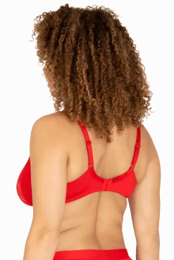 Soutien-gorge à armatures Muse - Rouge ardent