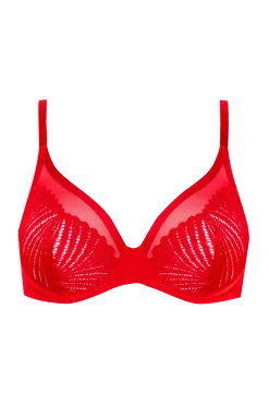 Soutien-gorge à armatures Muse - Rouge ardent