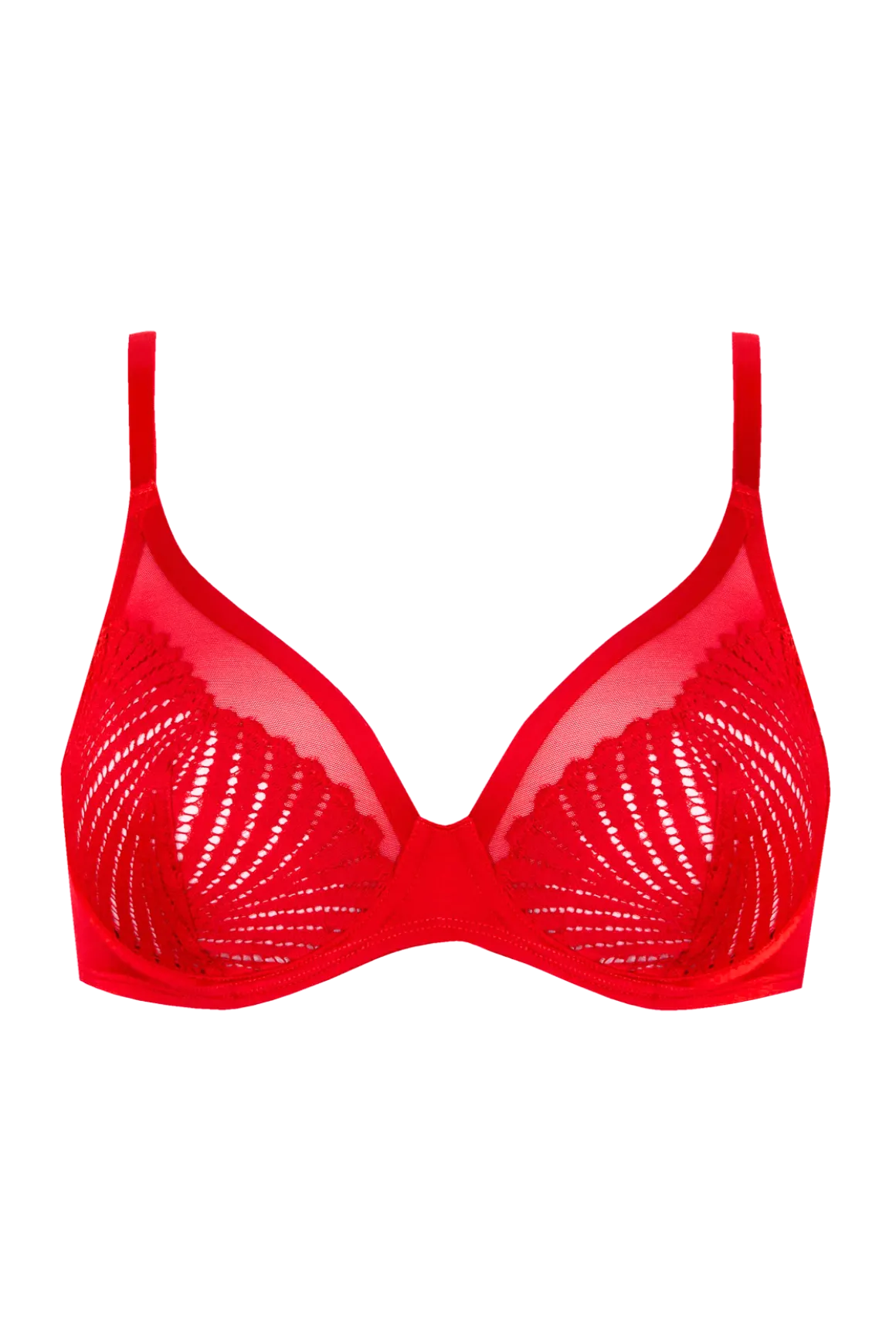 Soutien-gorge à armatures Muse - Rouge ardent