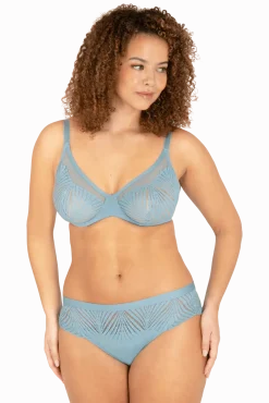 Soutien-gorge à armatures Muse - Bleu perle