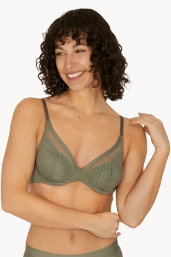 Soutien-gorge à armatures Muse - Kaki