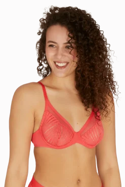 Soutien-gorge à armatures Muse - Corail