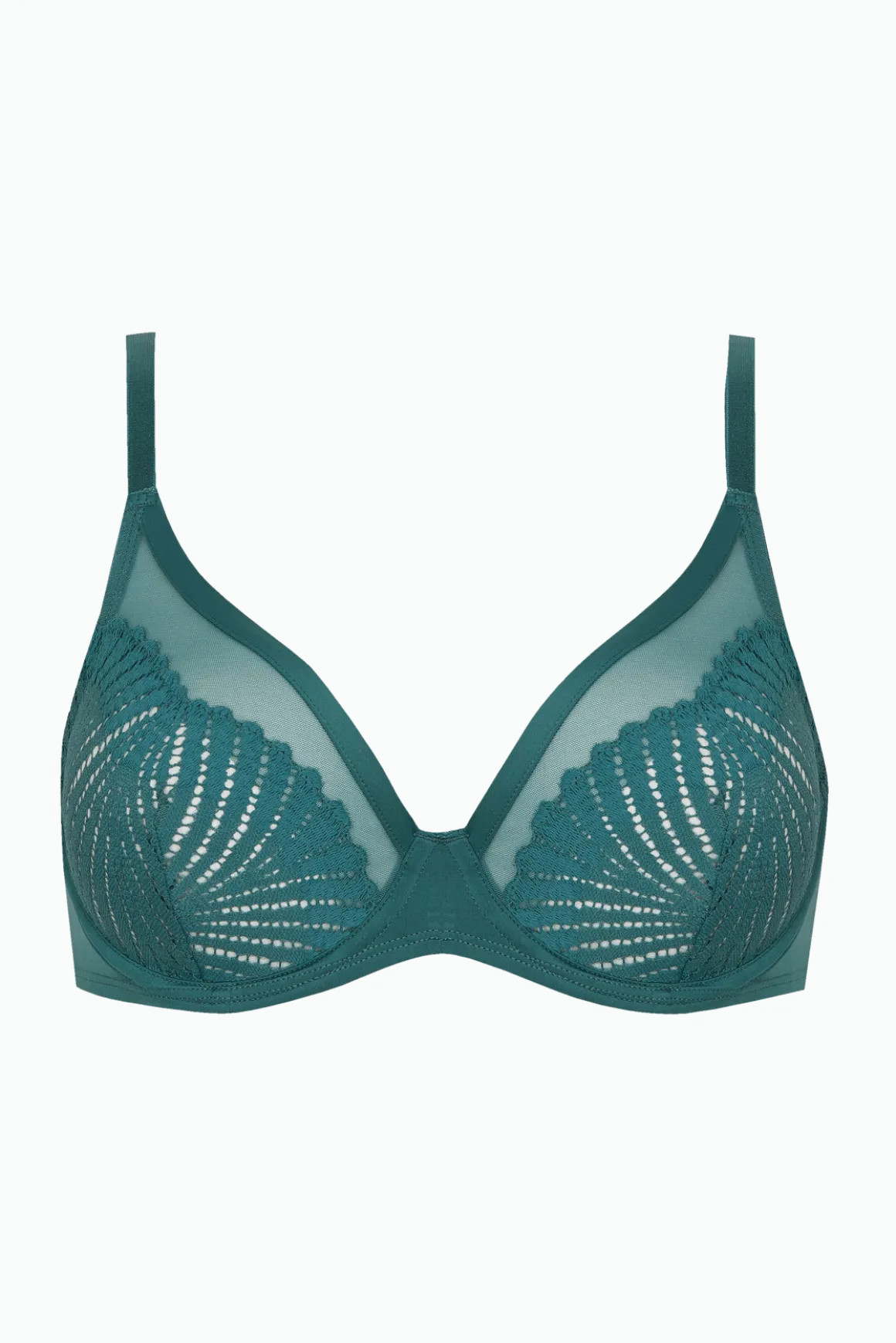 Soutien-gorge à armatures Muse - Vert paon