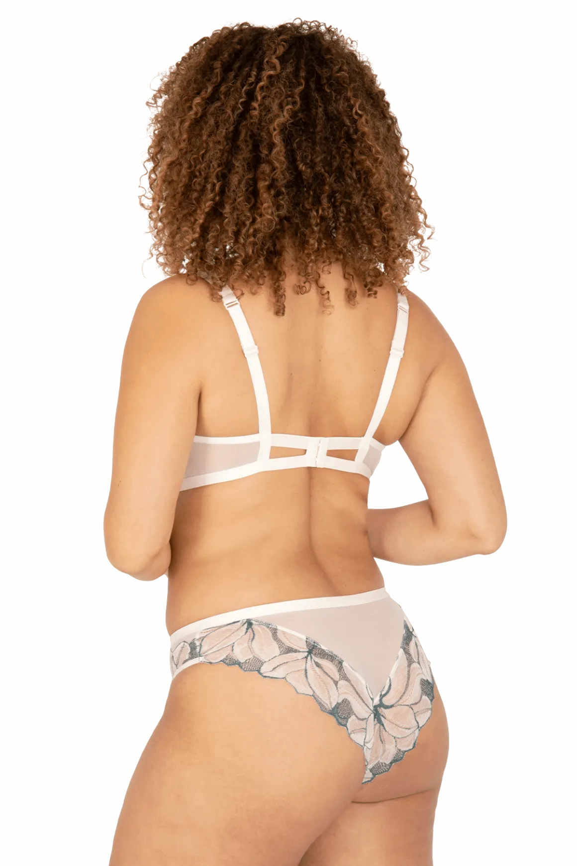 Soutien-gorge à armatures Nymphéas - Soie