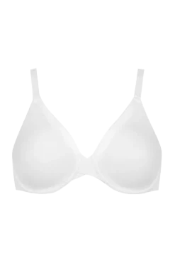 Soutien-gorge à armatures Tulle Design Coton - Blanc naturel