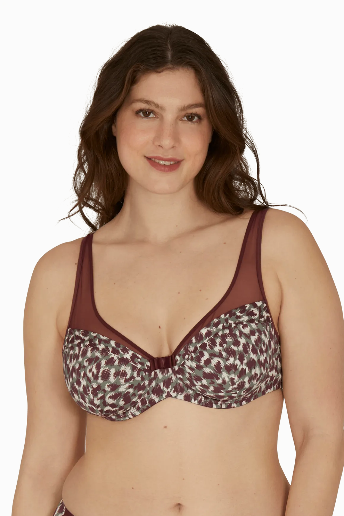 Soutien-gorge à armatures Tulle Design - Félin