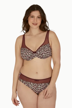 Soutien-gorge à armatures Tulle Design - Félin
