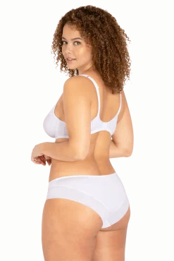 Soutien-gorge à armatures Tulle Design - Blanc