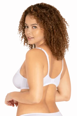 Soutien-gorge à armatures Tulle Design - Blanc