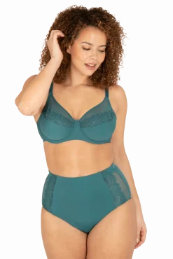 Soutien-gorge à armatures Well Allure L'Original - Vert paon