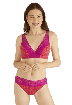 Soutien-gorge coques en dentelle et microfibre L'irrésistible - Tiaré
