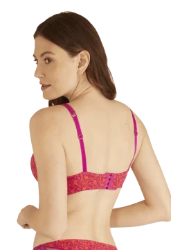Soutien-gorge coques en dentelle et microfibre L'irrésistible - Tiaré