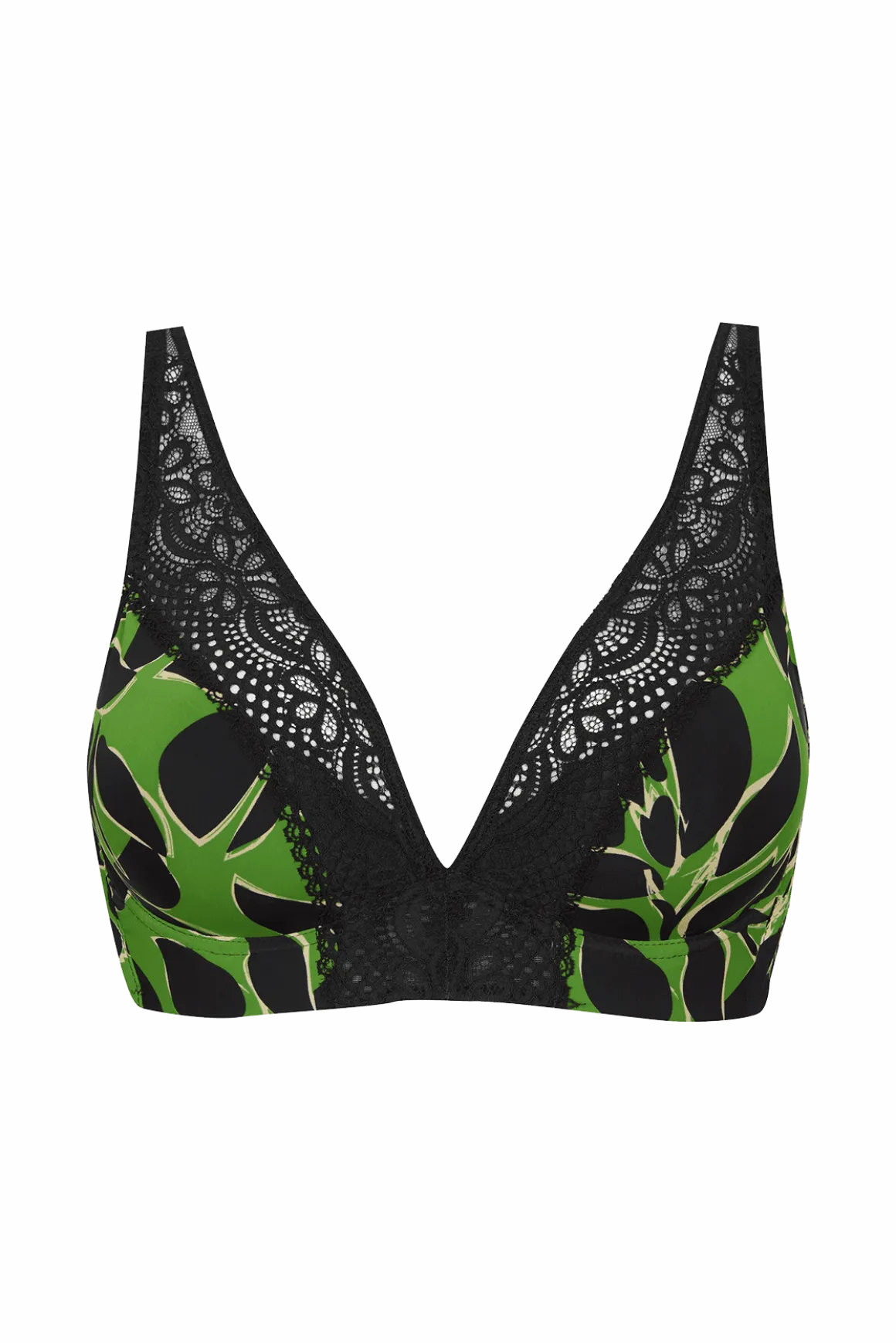 Soutien-gorge coques en dentelle et microfibre L'irrésistible - Botanique