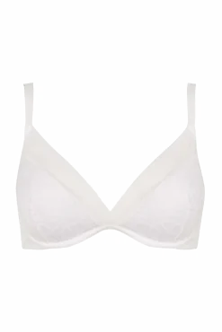 Soutien-gorge à coques Equinoxe - Blanc naturel