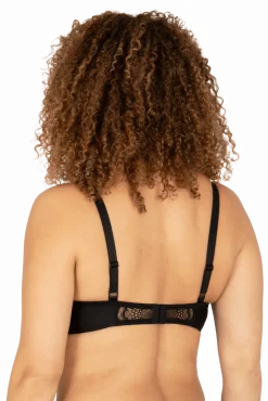 Soutien-gorge à coques Idylle - Noir