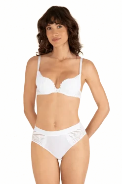 Soutien-gorge à coques Muse - Blanc