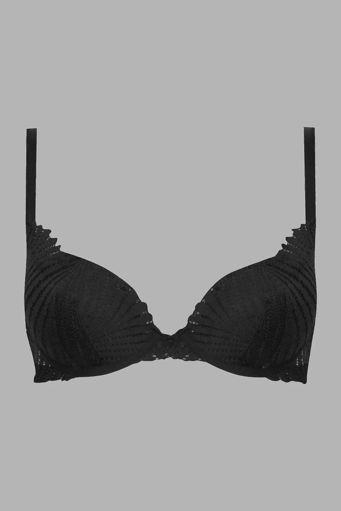Soutien-gorge à coques Muse - Noir