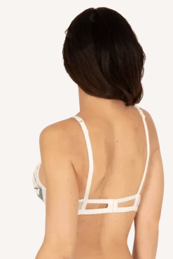 Soutien-gorge à coques Nymphéas - Soie