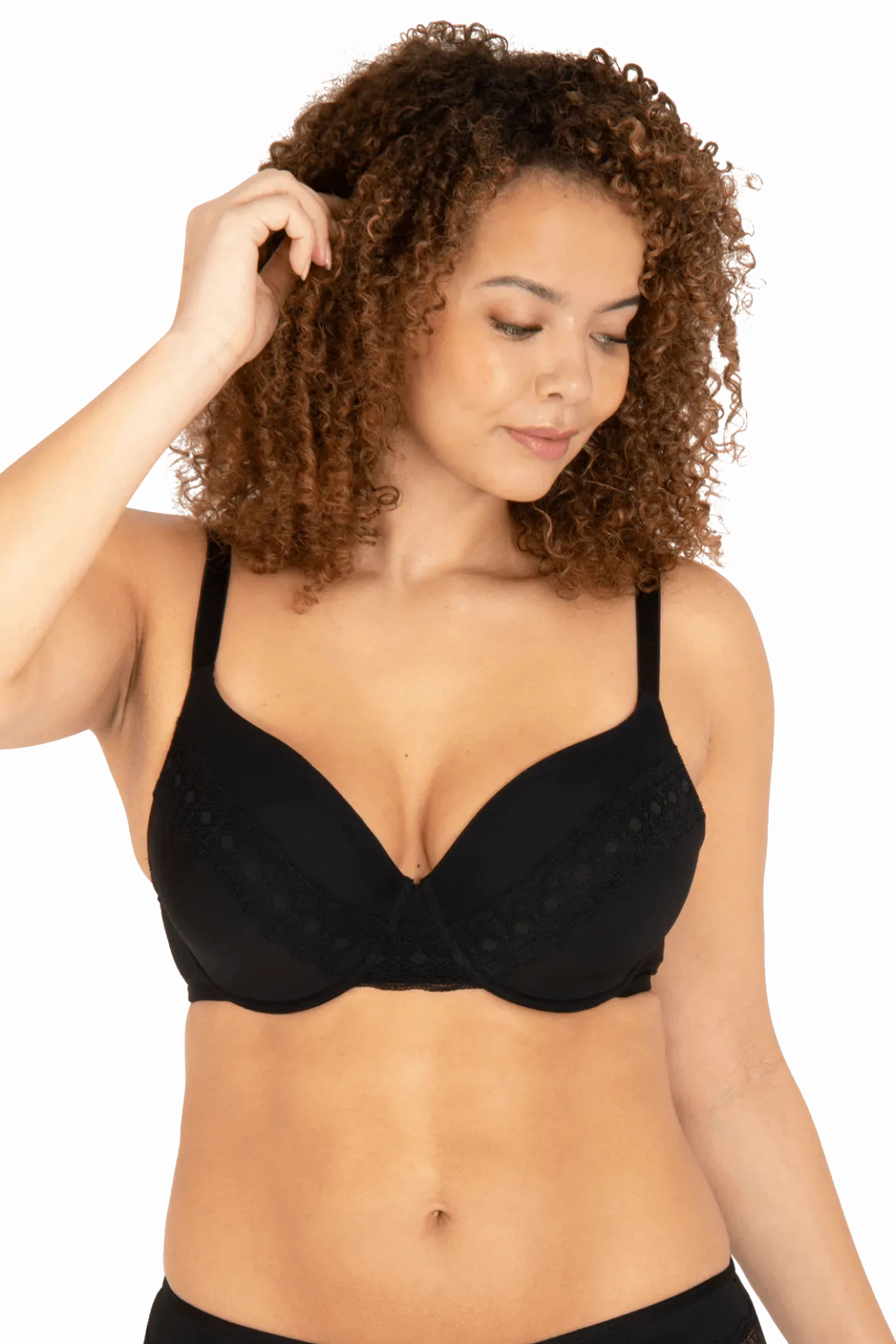 Soutien-gorge à coques spacer Jour après jour - Noir