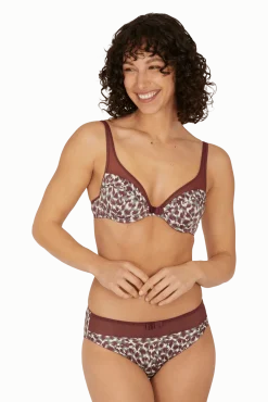 Soutien-gorge coques Tulle Design - Félin