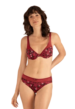 Soutien-gorge coques Tulle Design - Soleil levant