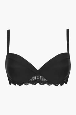 Soutien-gorge coques Vertige Drapé - Noir