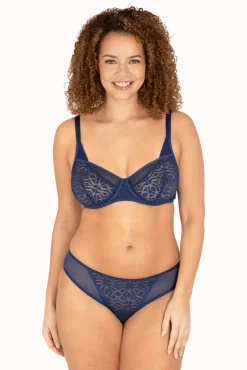 Soutien-gorge corbeille à armatures Equinoxe - Nuit étoilée