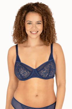 Soutien-gorge corbeille à armatures Equinoxe - Nuit étoilée