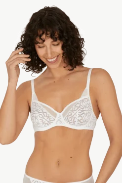 Soutien-gorge corbeille à armatures Equinoxe - Blanc naturel