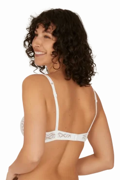Soutien-gorge corbeille à armatures Equinoxe - Blanc naturel