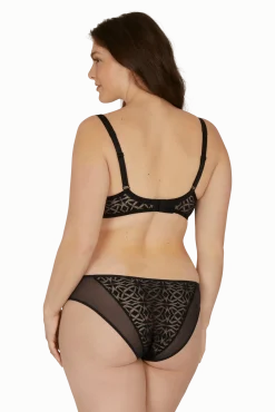 Soutien-gorge corbeille à armatures Equinoxe - Noir