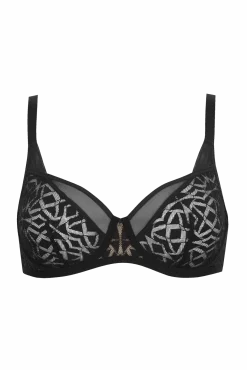 Soutien-gorge corbeille à armatures Equinoxe - Noir