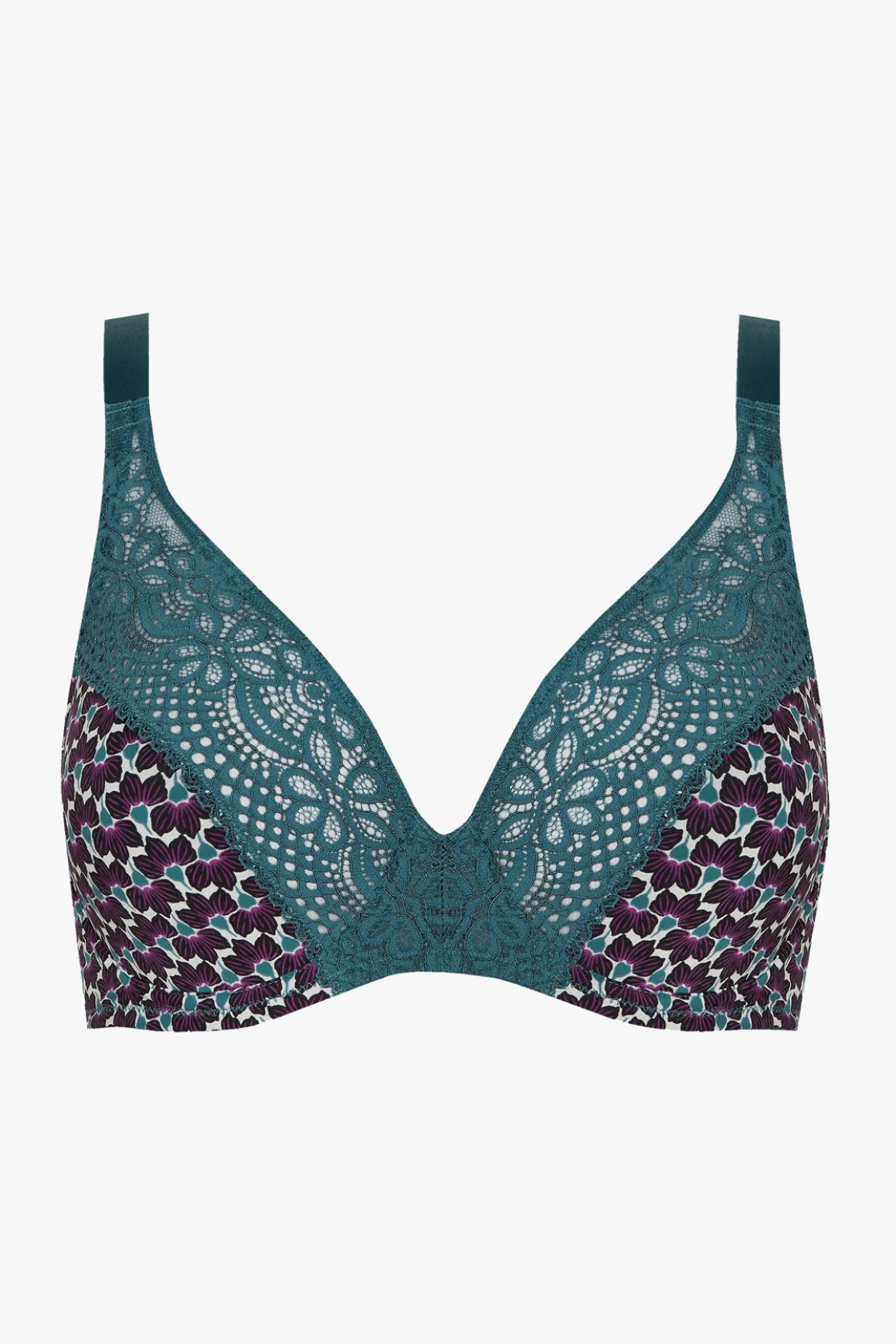 Soutien-gorge foulard à armatures L'irrésistible - Imprimé folk