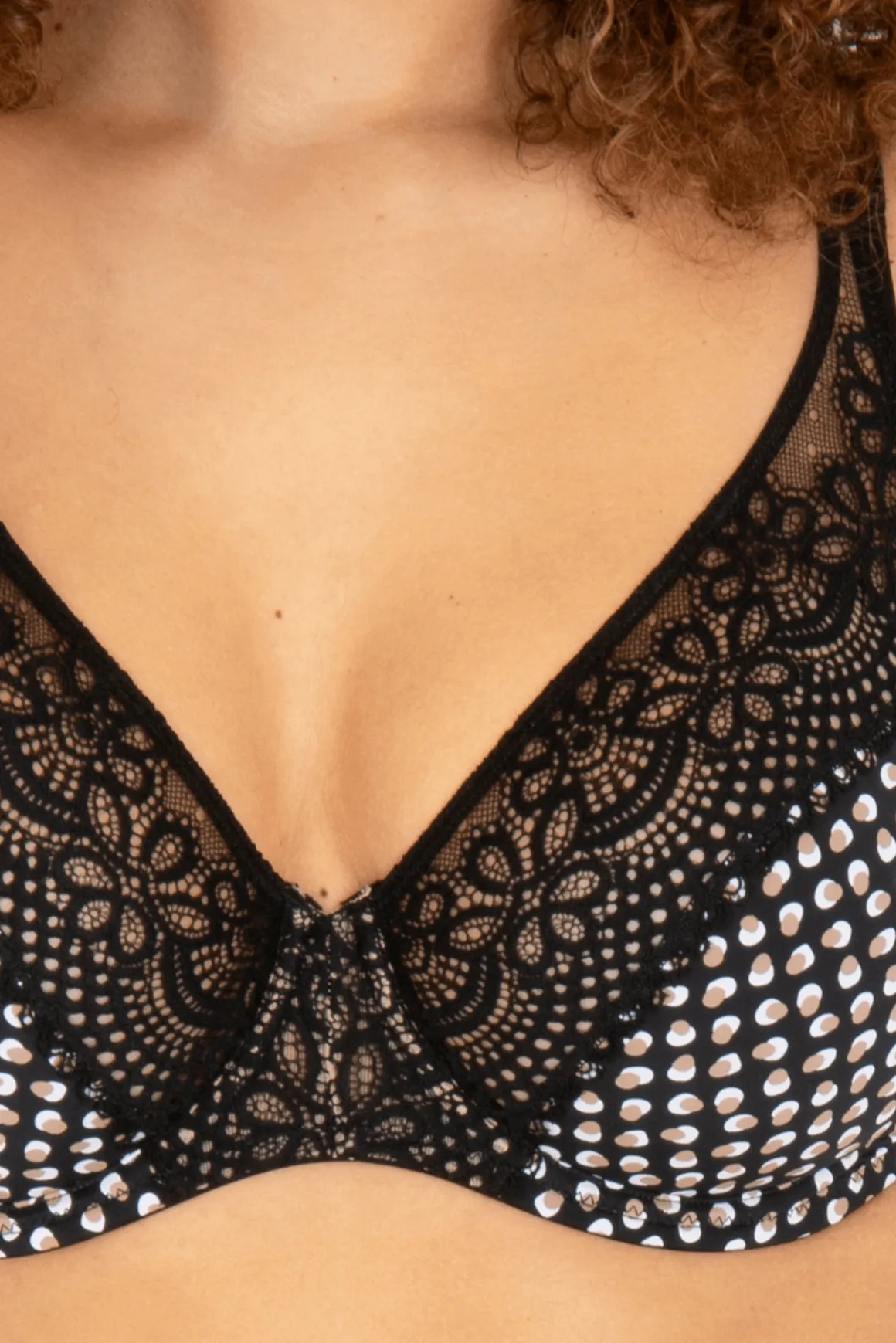 Soutien-gorge foulard à armatures L'irrésistible - Bulles