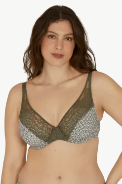 Soutien-gorge foulard à armatures L'irrésistible - Mosaique