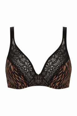 Soutien-gorge foulard à armatures L'irrésistible - Fauve