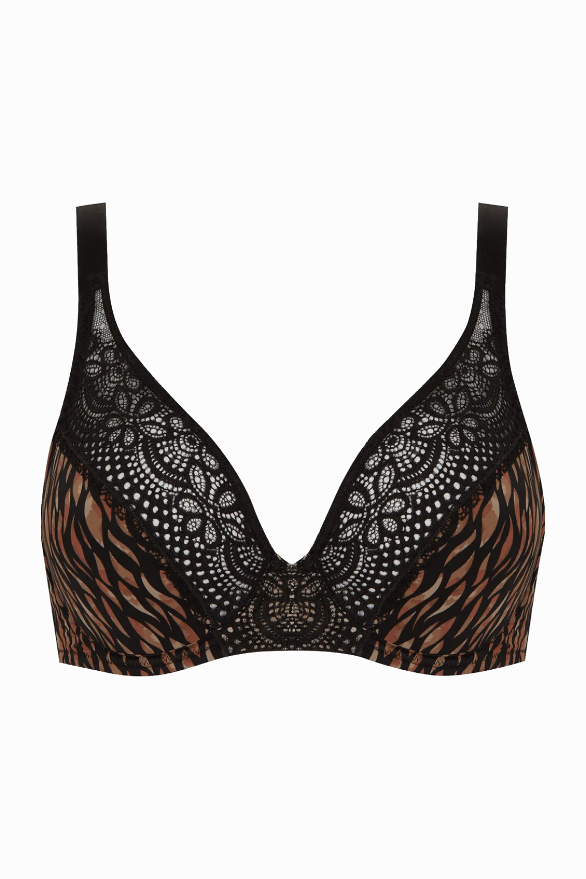 Soutien-gorge foulard à armatures L'irrésistible - Fauve