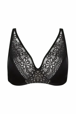 Soutien-gorge foulard à armatures L'irrésistible - Noir