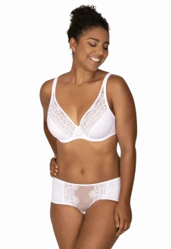 Soutien-gorge foulard à armatures L'irrésistible - Blanc