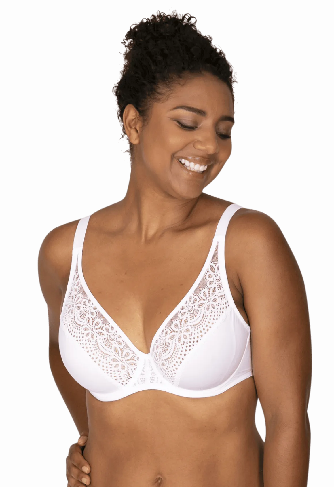 Soutien-gorge foulard à armatures L'irrésistible - Blanc