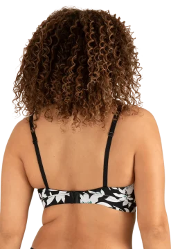 Soutien-gorge foulard sans armatures en dentelle et en microfibre L'irrésistible - Jasmin