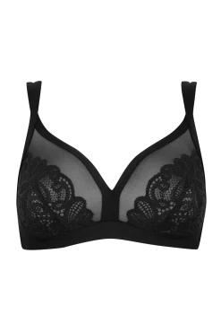 Soutien-gorge sans armatures Well Allure L'Original - Noir