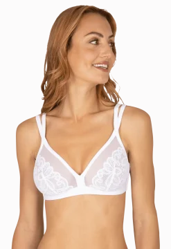 Soutien-gorge sans armatures Well Allure L'Original - Blanc