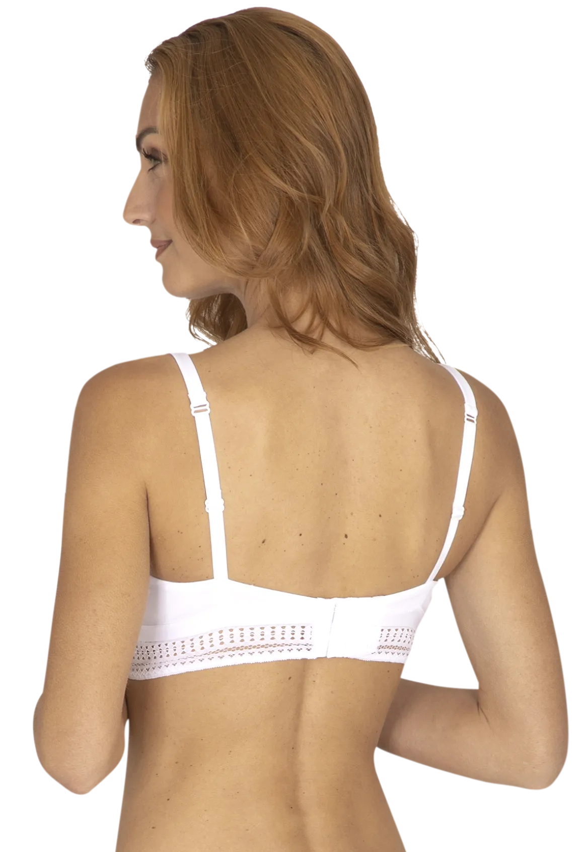 Soutien-gorge sans armatures coques souples Arty Graphik - Blanc