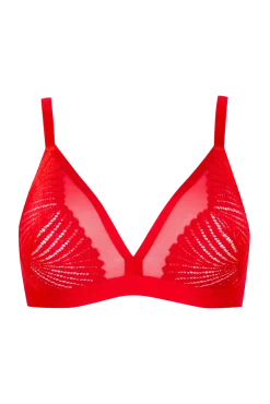 Soutien-gorge sans armatures Muse - Rouge ardent