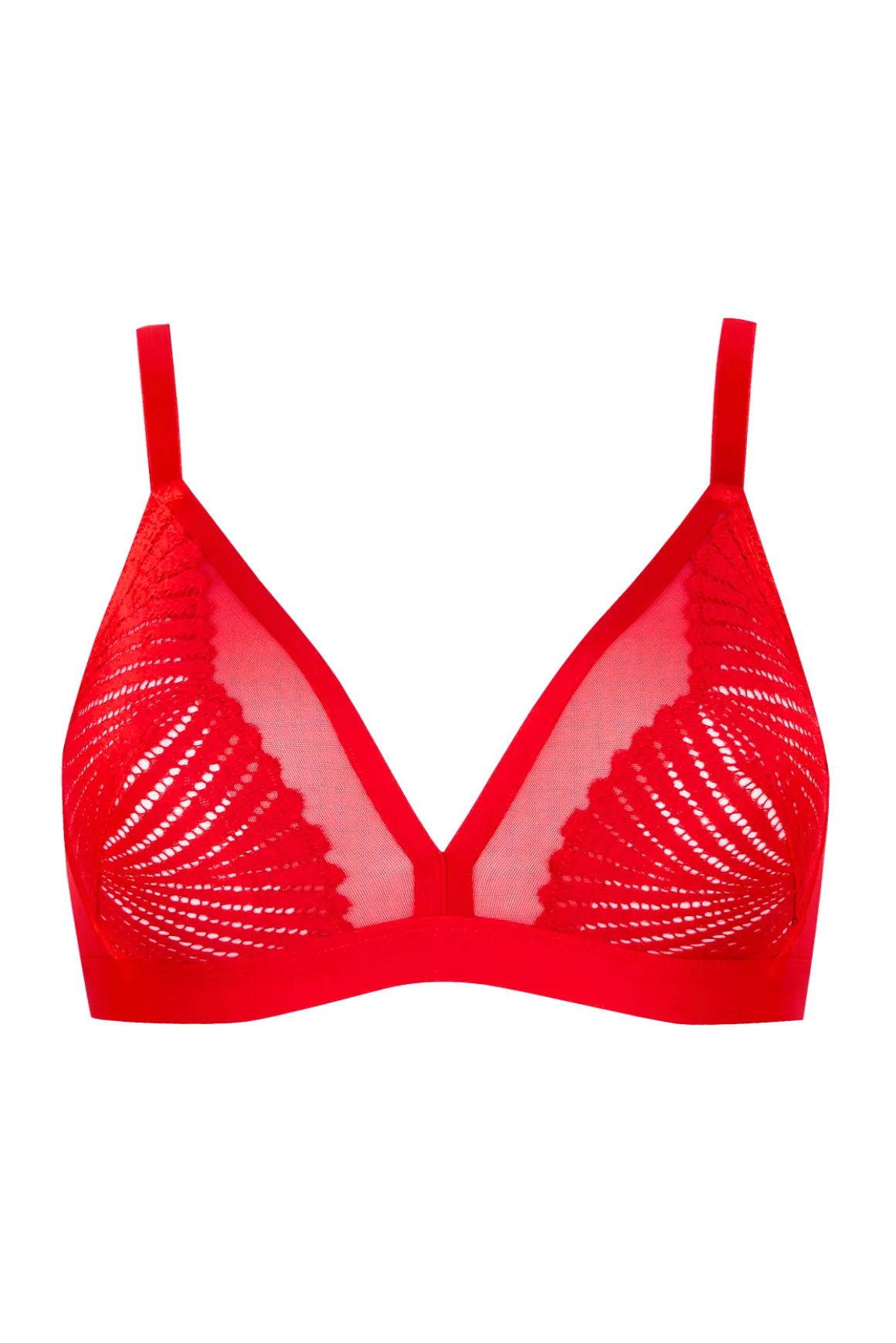 Soutien-gorge sans armatures Muse - Rouge ardent