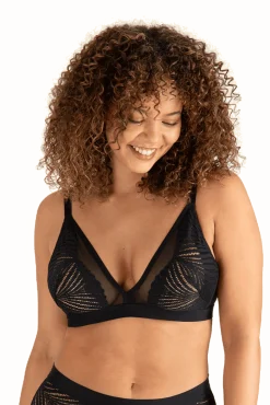 Soutien-gorge sans armatures Muse - Noir