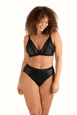 Soutien-gorge sans armatures Muse - Noir